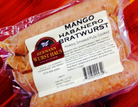 Mango Habenero Bratwurst